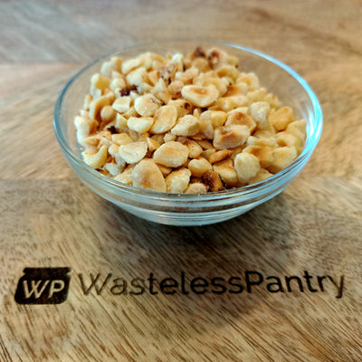 Hazelnut Dry Roasted Diced 1kg bag - Wasteless Pantry Mundaring