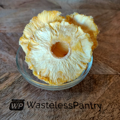 Pineapple Dried Australian 100g bag - Wasteless Pantry Mundaring