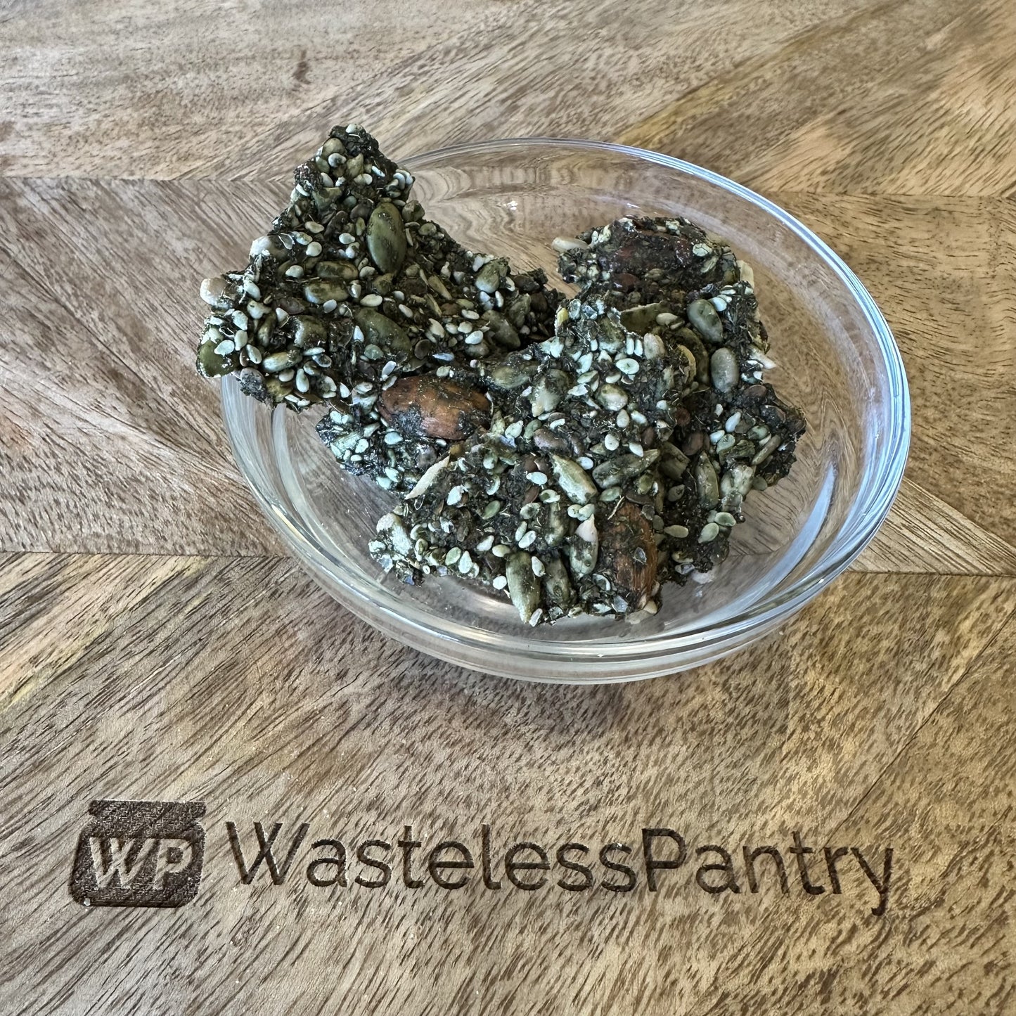 Super Seeded Green Seed Cluster Bites 500ml jar