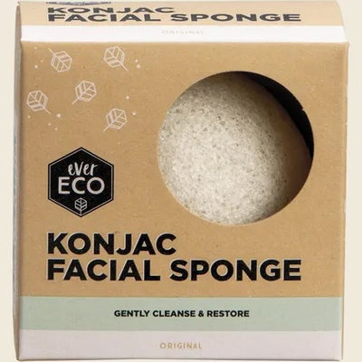 Konjac Facial Sponge Original - Wasteless Pantry Mundaring