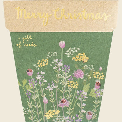 Gift of Seeds Merry Christmas - Wasteless Pantry Mundaring