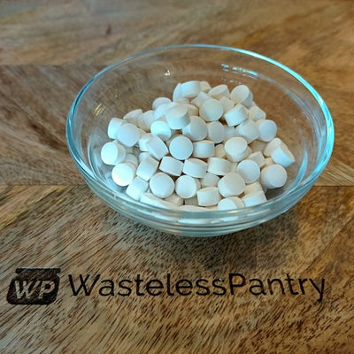 Turtle Tribe Toothpaste Tablets - Mint with Fluoride 125ml jar - Wasteless Pantry Mundaring