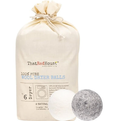 Wool Dryer Balls 100% Pure 6pk - Wasteless Pantry Mundaring