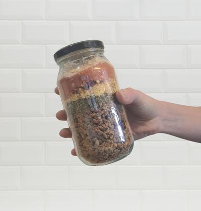 Meal Jar Vegan Bolognese Prepped - Wasteless Pantry Mundaring
