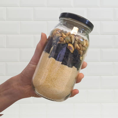 Meal Jar Pistachio Currant Cous Cous Prepped - Wasteless Pantry Mundaring