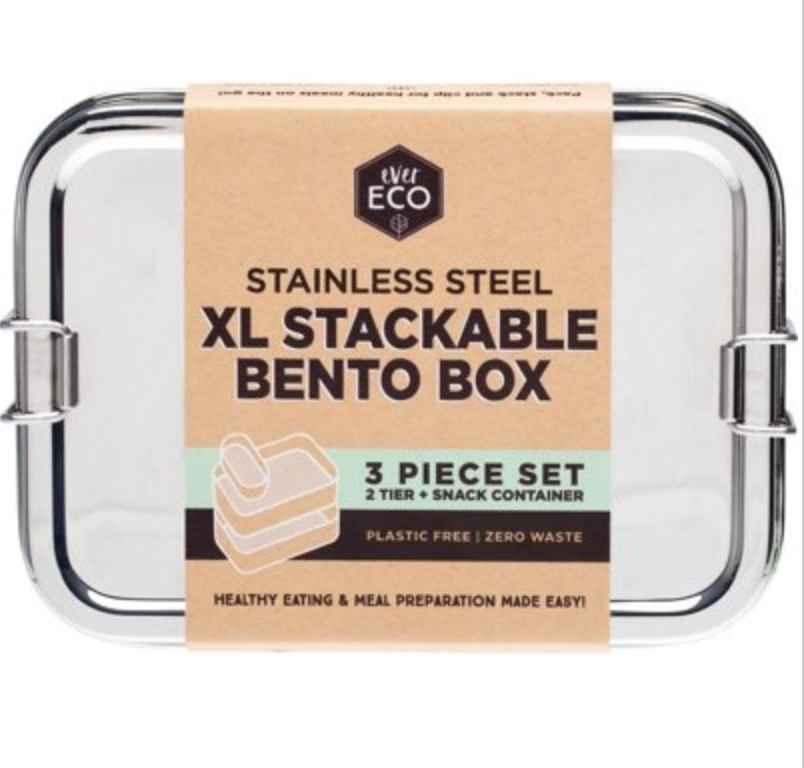 Stainless Steel Stackable Bento Box XL