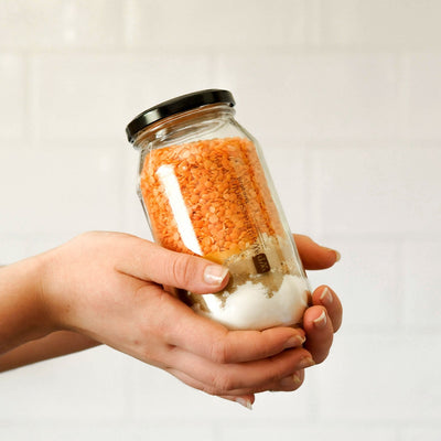 Meal Jar Red Lentil Dahl Prepped - Wasteless Pantry Mundaring