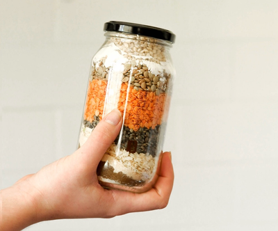 Meal Jar Spiced Coconut Lentil Soup Prepped - Wasteless Pantry Mundaring