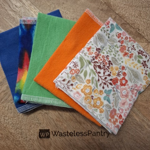 Cloth Unpaper Kitchen Towels 6 pack - Wasteless Pantry Mundaring