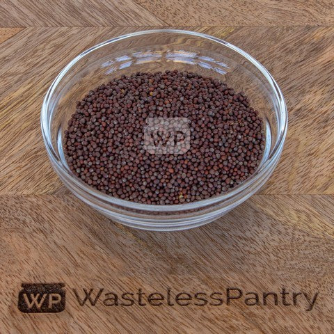 Mustard Seed Black 125ml jar - Wasteless Pantry Mundaring