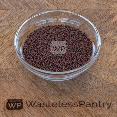 Mustard Seed Black 125ml jar - Wasteless Pantry Mundaring