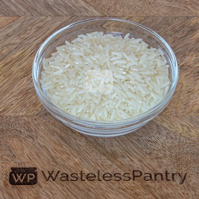 Rice White Long Grain 2000ml jar - Wasteless Pantry Mundaring