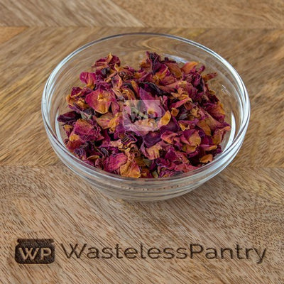 Petals Rose 50g bag - Wasteless Pantry Mundaring