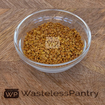 Fenugreek Whole 125ml jar - Wasteless Pantry Mundaring