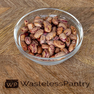 Beans Borlotti 100g bag - Wasteless Pantry Mundaring