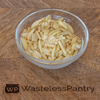 Almonds Slivered 1000ml jar - Wasteless Pantry Mundaring