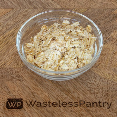 Oats Rolled Organic 1kg bag - Wasteless Pantry Mundaring