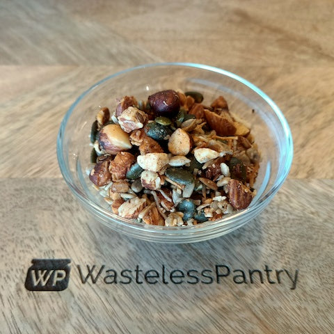 Granola Paleo Hazelnut Fig Cardamom & Sunflower Seed GF 1000ml jar - Wasteless Pantry Mundaring