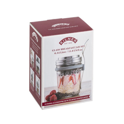 Breakfast Jar Set 350ml - Wasteless Pantry Mundaring