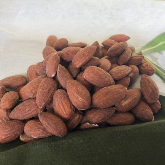 Almonds Roasted Salted 125ml jar - Wasteless Pantry Mundaring