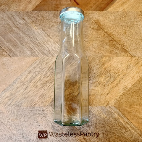 Bottle 250ml Sauce Hexagonal - Wasteless Pantry Mundaring