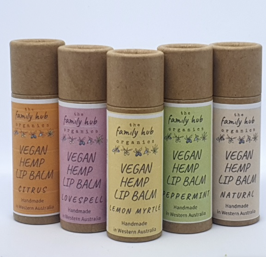 Lip Balm Organic Vegan - Wasteless Pantry Mundaring