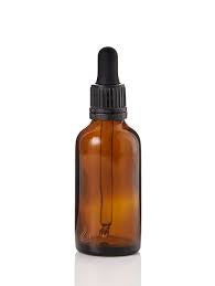 Bottle 50ml essential oil with eye dropper lid - Wasteless Pantry Mundaring