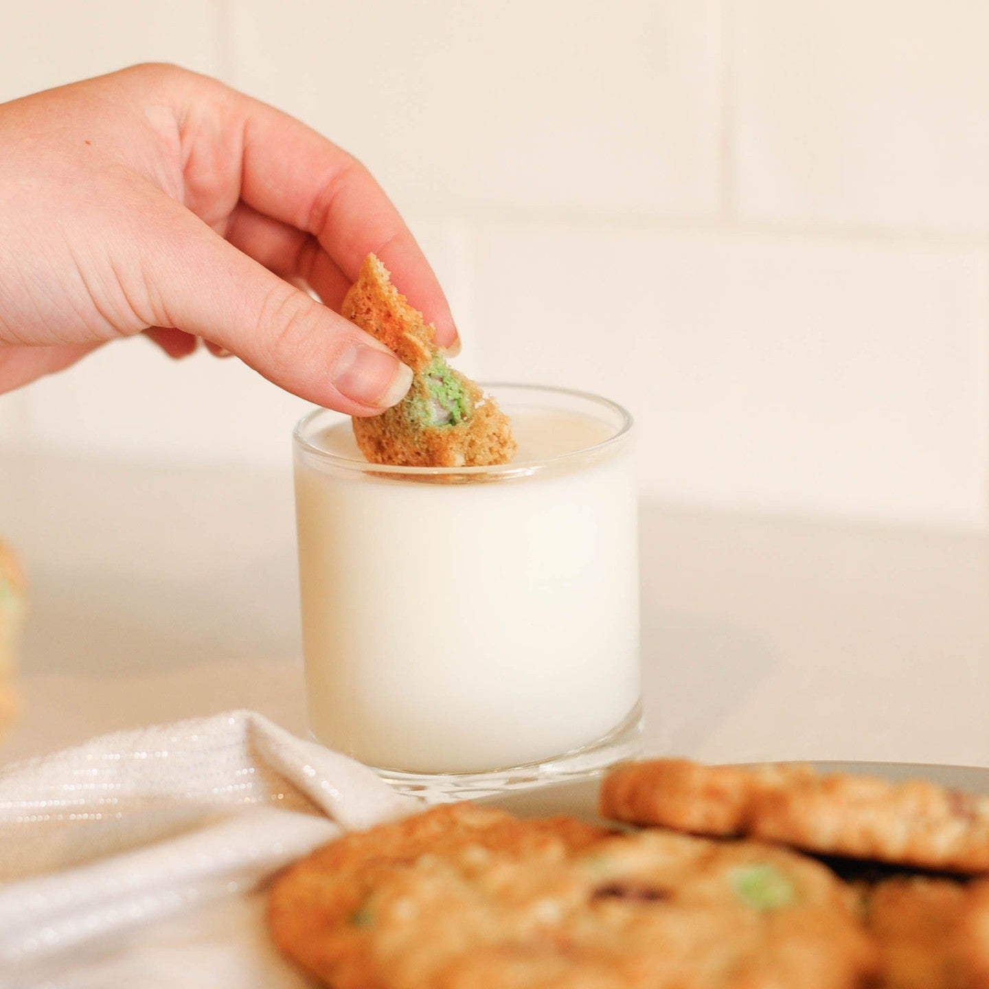 Gift Santa Cookies Prepped Jar - Wasteless Pantry Mundaring