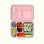 Stainless Steel 5 Compartment Bento Lunch Box