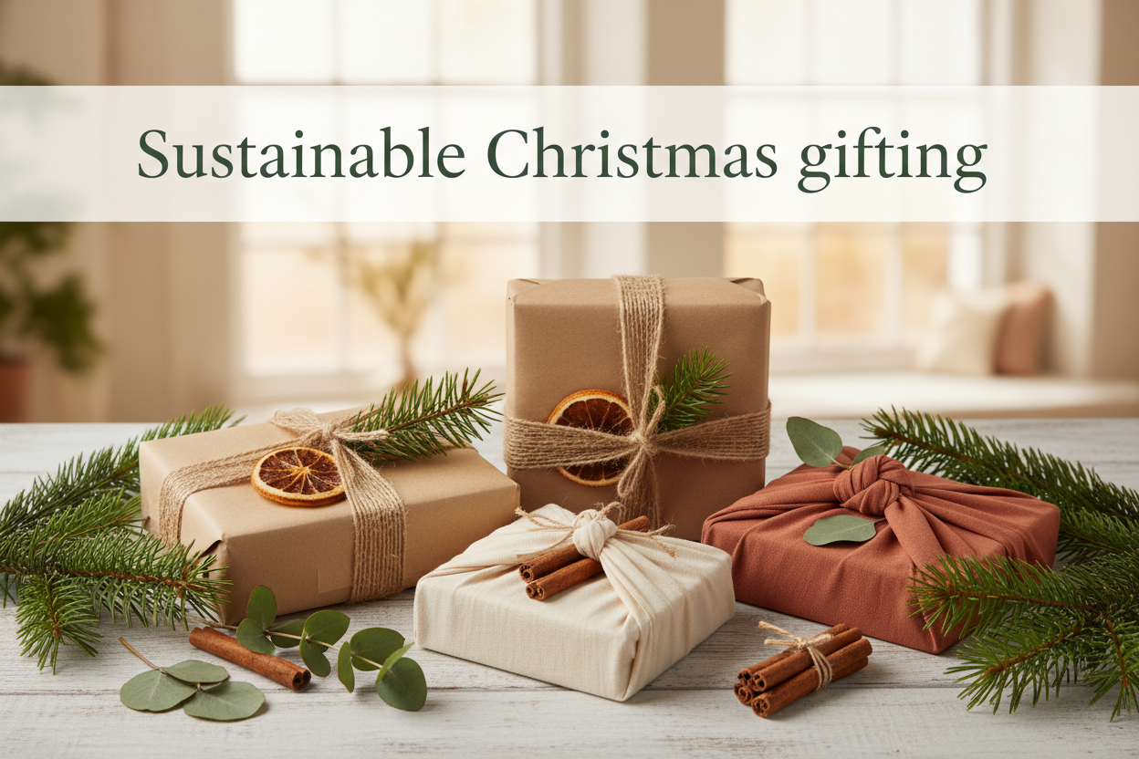 Sustainable Christmas Gifting Banner