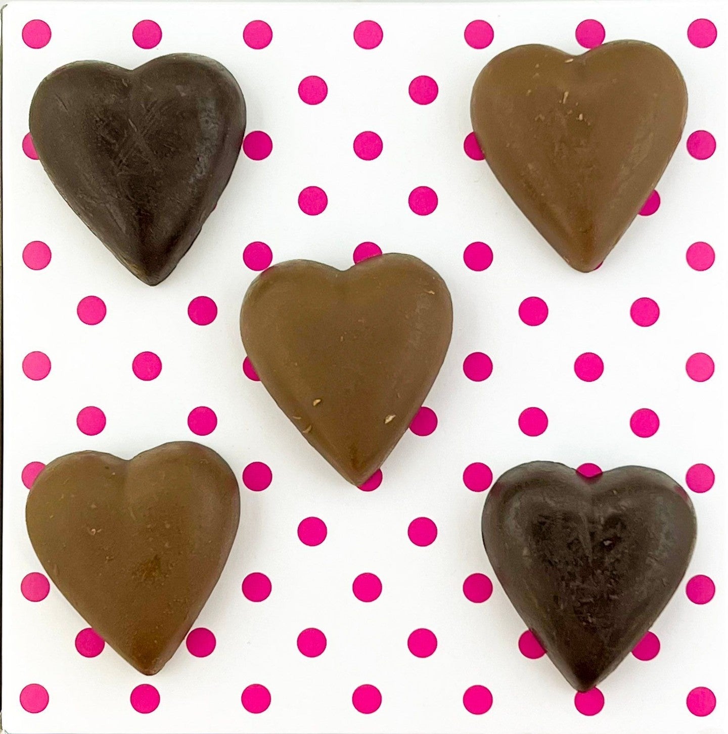 Chocolate hearts (per each) - Wasteless Pantry Mundaring