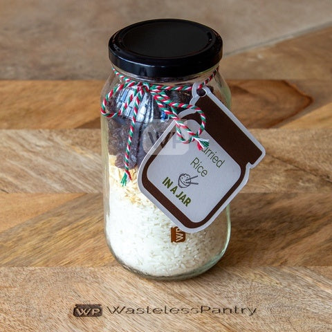 Meal Jar Curried Rice Prepped - Wasteless Pantry Mundaring