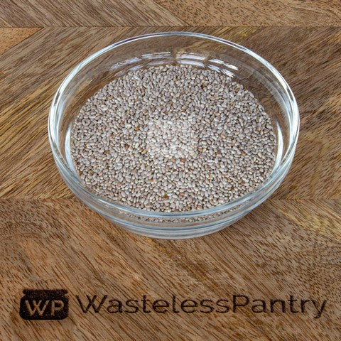 Chia Seed Organic White 1000ml jar - Wasteless Pantry Mundaring