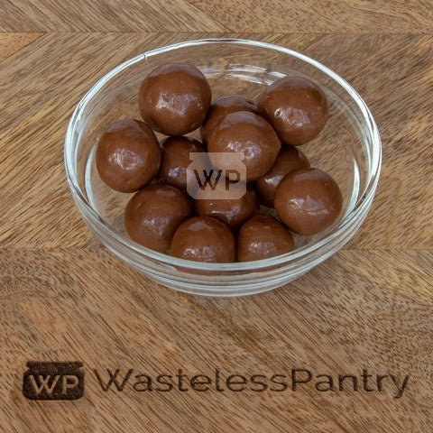 Choc Malt Balls 100g bag - Wasteless Pantry Mundaring