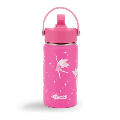 Drink Bottle Cheeki Insulated 400ml Kids Bottle - Wasteless Pantry Mundaring