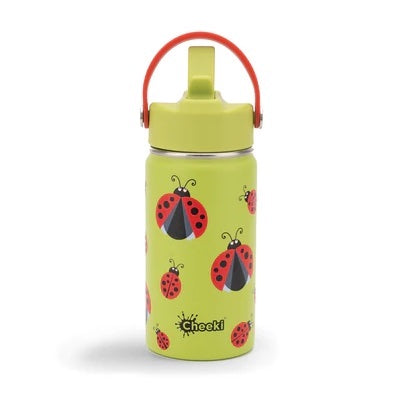 Drink Bottle Cheeki Insulated 400ml Kids Bottle - Wasteless Pantry Mundaring