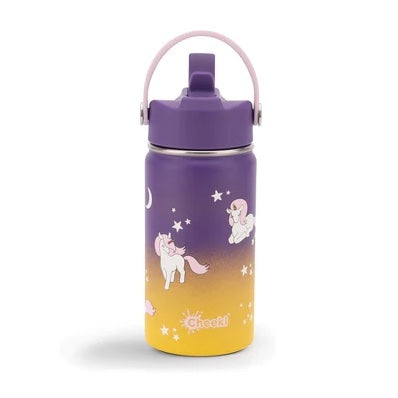 Drink Bottle Cheeki Insulated 400ml Kids Bottle - Wasteless Pantry Mundaring