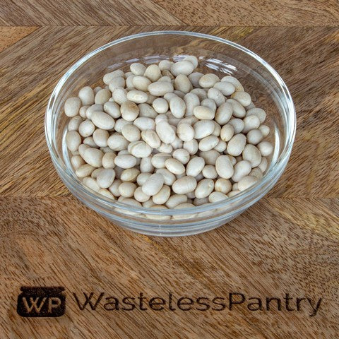 Beans Haricot Navy 100g bag - Wasteless Pantry Mundaring