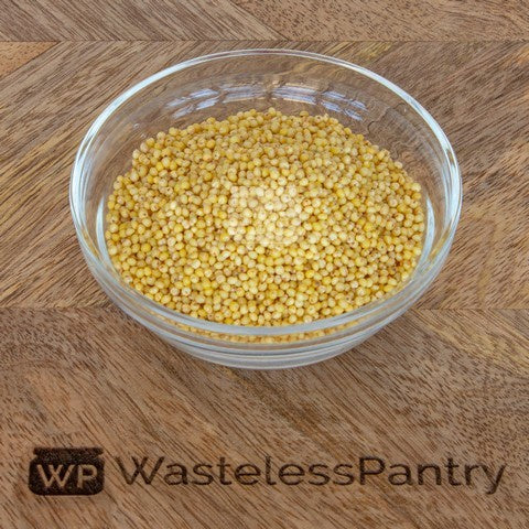 Millet Hulled 2000ml jar - Wasteless Pantry Mundaring