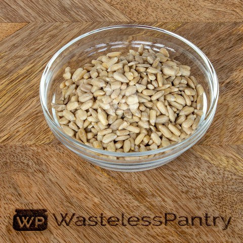 Sunflower Kernels (Aus) Sprayfree/Organic 125ml jar - Wasteless Pantry Mundaring