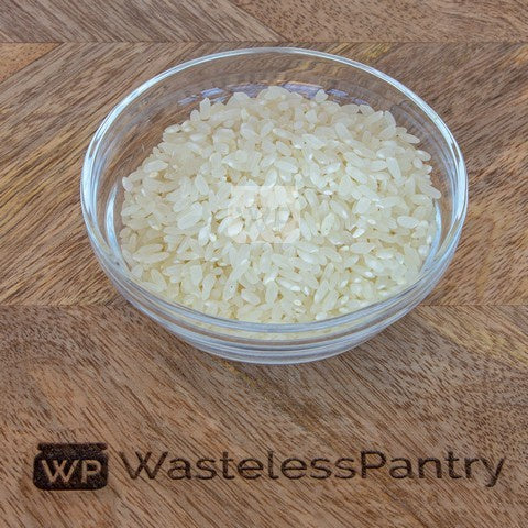 Rice White Short Grain 1000ml jar - Wasteless Pantry Mundaring
