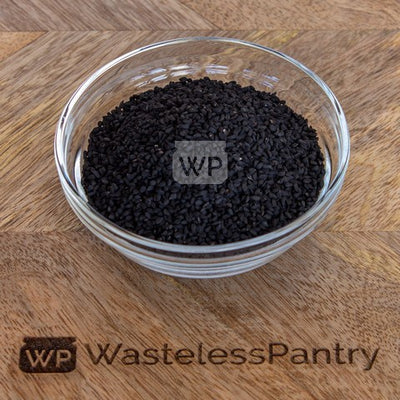 Cumin Seed Black (Nigella) 125ml jar - Wasteless Pantry Mundaring