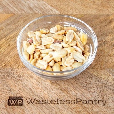 Peanuts Dry Roasted 100g bag - Wasteless Pantry Mundaring