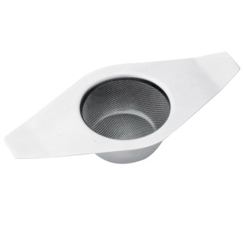 Tea Strainer w Drip Tray - Wasteless Pantry Mundaring