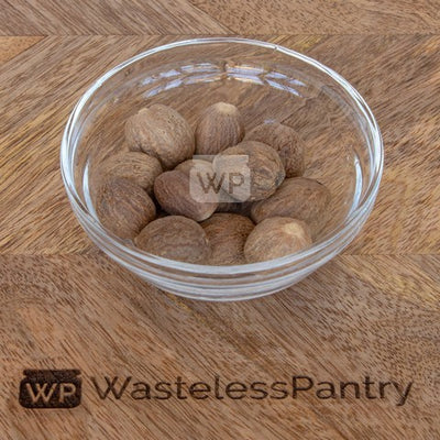 Nutmeg Whole 125ml jar - Wasteless Pantry Mundaring