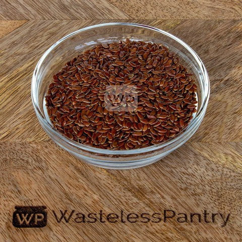 Linseed Flaxseed 100g bag - Wasteless Pantry Mundaring