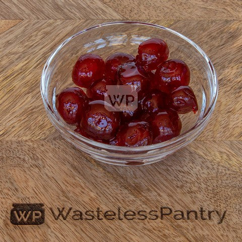 Cherries Red Glace 1000ml jar - Wasteless Pantry Mundaring