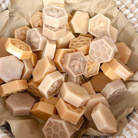 Beeswax Hexagons (each) - Wasteless Pantry Mundaring