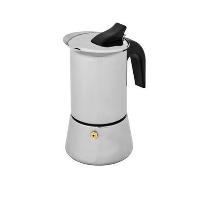 Espresso Coffee Maker Stainless Steel 4 cup - Wasteless Pantry Mundaring