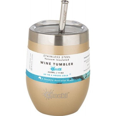 Insulated Wine Tumbler Cheeki - Wasteless Pantry Mundaring